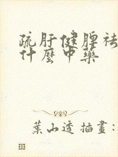 疏肝健脾祛湿吃什么中药封面