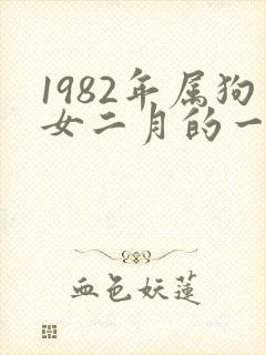 1982年属狗女二月的一生命运