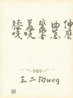 膝盖弯曲伸直时嘎吱响怎么回事封面