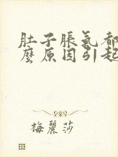 肚子胀气都是什么原因引起的