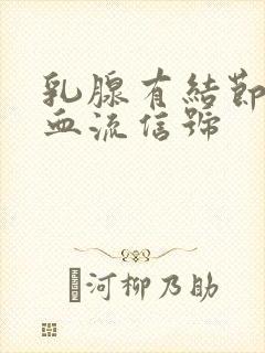 乳腺有结节1级血流信号