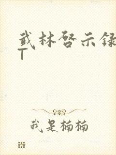 武林启示录TXT封面