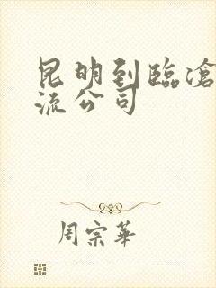 昆明到临沧的物流公司