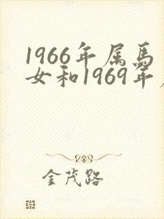 1966年属马女和1969年属鸡男婚配