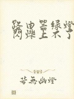 路由器绿灯一直闪烁上不了网怎么办