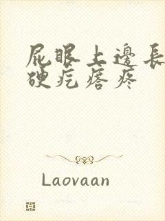 屁眼上边长了个硬疙瘩疼