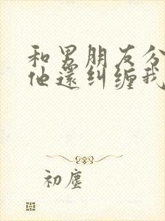 和男朋友分手了他还纠缠我怎么办封面