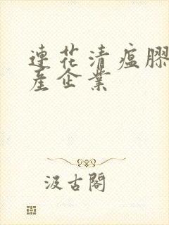 连花清瘟胶囊生产企业封面