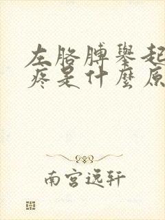 左胳膊举起肩膀疼是什么原因封面