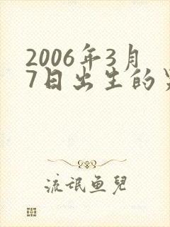 2006年3月7日出生的男孩子的命运封面