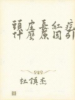 头皮长红疙瘩是什么原因引起的