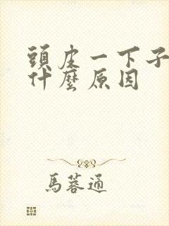 头皮一下子发麻什么原因