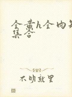 全黄h全肉短篇集合封面