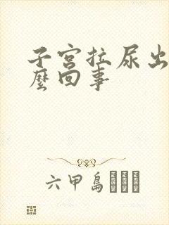 子宫拉尿出血怎么回事