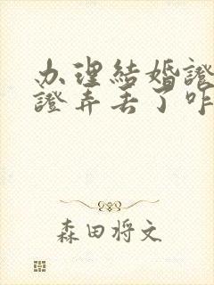 办理结婚证离婚证弄丢了咋办