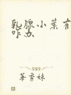 乳腺小叶有增生咋办