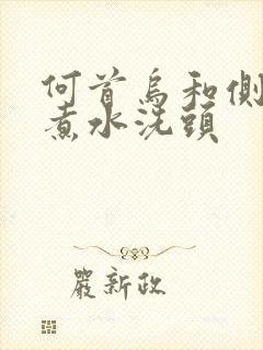 何首乌和侧柏叶煮水洗头