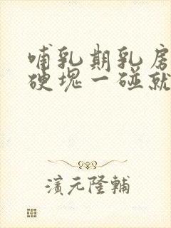 哺乳期乳房有个硬块一碰就疼