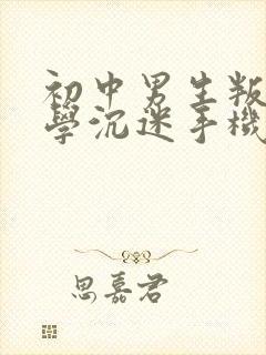 初中男生叛逆厌学沉迷手机怎么办