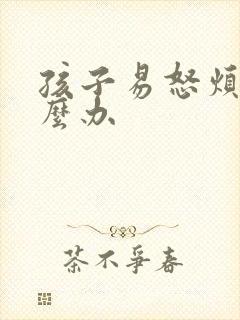 孩子易怒烦躁怎么办封面