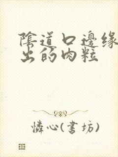 阴道口边缘有多出的肉粒