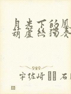 月光下的凤尾竹葫芦丝独奏c调演奏