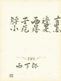 脖子两边有两个小疙瘩是怎么回事封面