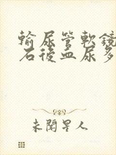 输尿管软镜取结石后血尿多久