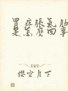 胃疼胀气肋骨疼是怎么回事封面