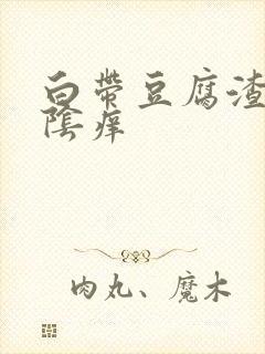 白带豆腐渣一外阴痒