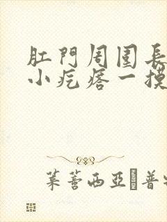 肛门周围长了个小疙瘩一摸就疼