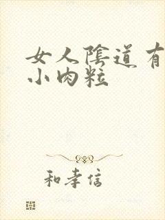 女人阴道有两个小肉粒