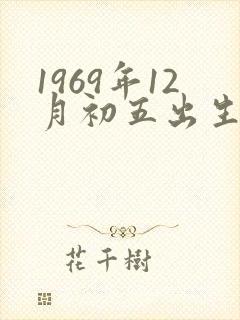 1969年12月初五出生的命运封面