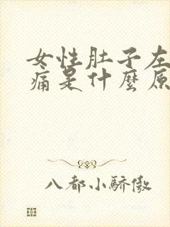 女性肚子左侧疼痛是什么原因封面