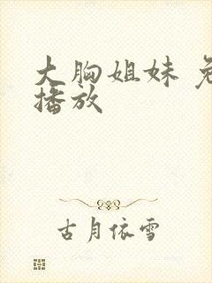 大胸姐妹 免费播放