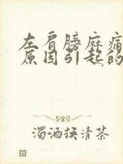 左肩膀麻痛什么原因引起的封面