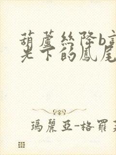 葫芦丝降b调月光下的凤尾竹伴奏封面