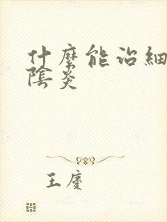 什么能治细菌性阴炎封面