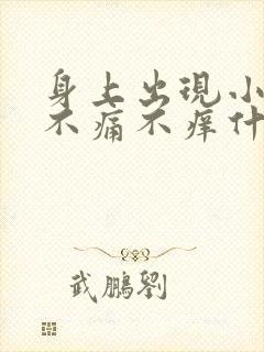 身上出现小疙瘩不痛不痒什么原因