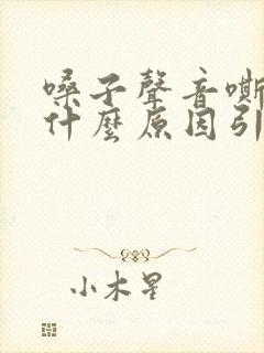 嗓子声音嘶哑是什么原因引起的