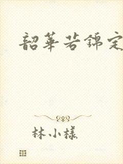 韶华若锦定北王