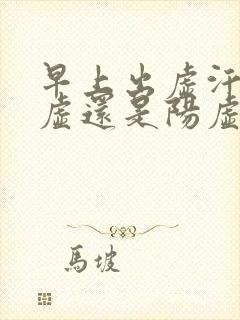 早上出虚汗是阴虚还是阳虚