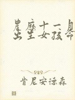 农历十一月十七出生女孩命运如何?