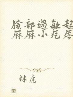 脸部过敏起密密麻麻小疙瘩用什么药