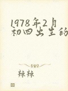 1978年2月初四出生的马一生命运封面