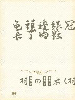 龟头边缘冠状沟长了肉粒封面