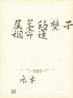 属羊的双子女婚姻命运封面