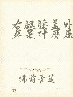 右腿膝盖外侧筋疼是什么原因封面