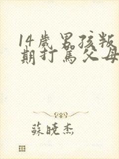 14岁男孩叛逆期打骂父母