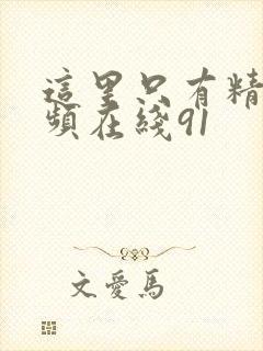 这里只有精品视频在线91